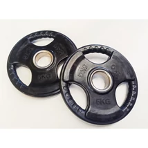 Gumírozott súlytárcsa, 51 mm-s - 2×5 kg - SportSarok