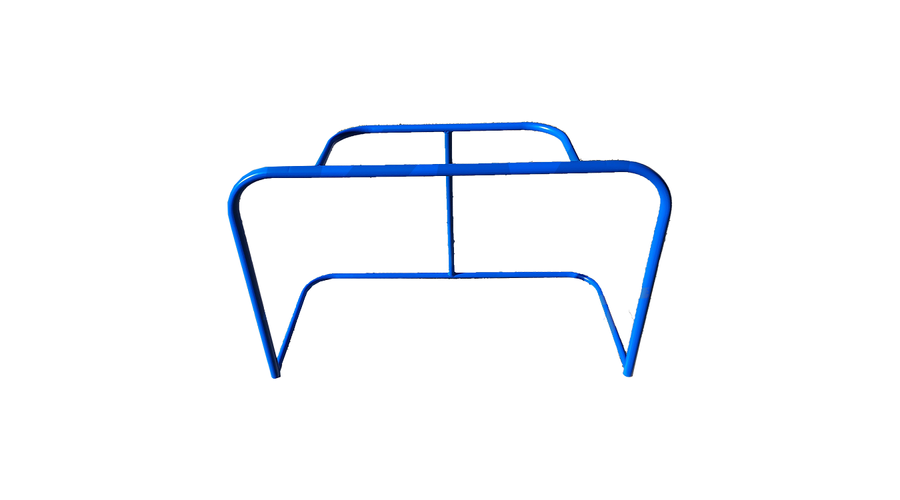 Fém floorball kapu hálóval, 90x60-cm, S-SPORT PRO