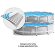 Kép 5/5 - Vízforgatós medence szett, fémvázas 366x76 cm INTEX PRISM FRAME POOL 26712 - SportSarok