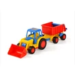 Kép 2/2 - Basic traktor utánfutóval WADER 37657 - SortSarok