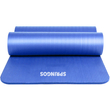 Kép 4/6 - Jóga szőnyeg / fitnesz szőnyeg, extra vastag, kék SPRINGOS NBR-Sportsarok