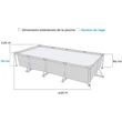 Kép 3/3 - Intex fémvázas medence szett vízforgatóval 450x220 cm-es - 28274  - SportSarok