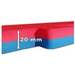 Kép 4/6 - Puzzle tatami sportszőnyeg 100x100x2 cm LEE 1721 - SportSarok