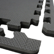 Kép 3/4 - Puzzle tatami sportszőnyeg 100x100x2 cm LEE szürke-fekete