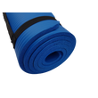 Kép 2/3 - S-SPORT Jóga szőnyeg / fitnesz szőnyeg, extra vastag, kék