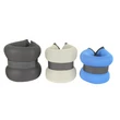 Kép 1/9 - S-SPORT Soft kéz- lábsúly 2×1 kg, kék - SportSarok
