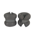 Kép 1/3 - S-SPORT Soft kéz- lábsúly 2×2 kg, fekete