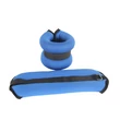 Kép 2/9 - S-SPORT Soft kéz- lábsúly 2×1 kg, kék - SportSarok