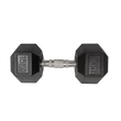 Kép 2/3 - S-SPORT Hatszögletű gumis kézisúlyzó, 15 kg - SportSarok