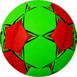 Kézilabda, 2-s méret SELECT MUNDO V20 GREEN/RED