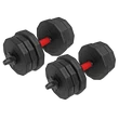 Kép 2/4 - Kézisúlyzókészlet, 20 kg SPARTAN - SportSarok
