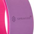 Kép 7/8 - Jóga kerék, pink SPRINGOS -Sportsarok