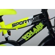 Kép 4/7 - Volare Sportivo neonsárga gyerek bicikli, 12 colos, 95%-ban összeszerelve - SportSarok