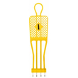 Kép 1/2 -  Sorfal bábu, leszúrható 180 cm, sárga WINART-Sportsarok