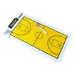 Kép 1/2 - Kétoldalas taktikai tábla kosárlabdázáshoz, 40x24 cm-s WINART - SportSarok
