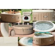 Kép 1/4 - Masszázsmedence Mobil Jacuzzi PureSpa Bubble by INTEX 28404 - SportSarok