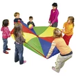 Kép 1/2 - Kooperációs ejtőernyő, 3,5 m-s átmérővel, 8 füles IPLAY - SportSarok