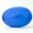 Kép 2/2 - Ovális tojás alakú gimnasztikai labda átm. 85 cm, kék THERA-BAND