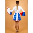 Kép 3/5 - Amerikai cheerleader jelmez (104-es méret) - CARNEVAL 11403