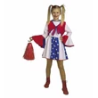 Kép 5/5 - Amerikai cheerleader jelmez (104-es méret) - CARNEVAL 11403