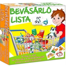 Bevásárló lista memóriajáték 641 - SportSarok