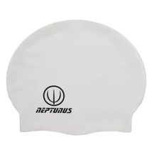 Szilikonos úszósapka, fehér - NEPTUNUS ATLAS