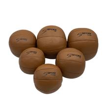 S-SPORT CLASSIC Bőr medicinlabda, 4 kg