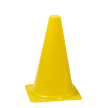 Zárt flexibilis bója,  23 cm, sárga S-SPORT