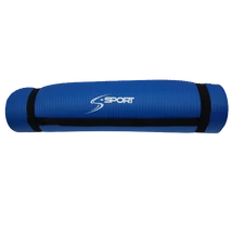 S-SPORT Jóga szőnyeg / fitnesz szőnyeg, vastag, kék