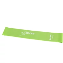 S-SPORT Mini Band Erősítő gumiszalag, zöld, erős