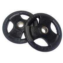 Gumírozott súlytárcsa, 51 mm-s - 2×15 kg S-SPORT - SportSarok