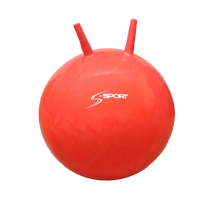 Ugráló labda, 55 cm, piros - S-SPORT