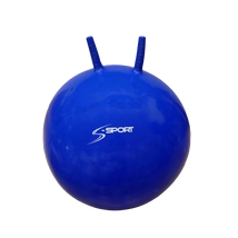 Ugráló labda, 65 cm, kék S-SPORT