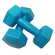 S-SPORT PVC kézisúlyzó, hatszögletű 2x1 kg