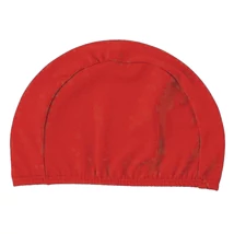 Felnőtt textil úszósapka, piros S-SPORT