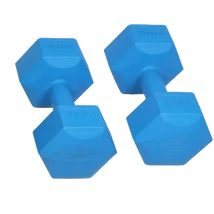 PVC kézisúlyzó, hatszögletű 2x1 kg SPARTAN