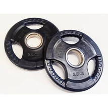 Gumírozott súlytárcsa, 51 mm-s - 2×2,5 kg S-SPORT - SportSarok