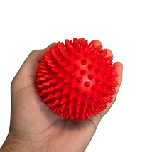 Masszírozó labda, 7 cm SPRINGOS RED