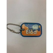 Neves kulcstartó Előd
