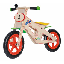 Fa tanuló kerékpár WOODY 93021 - SportSarok