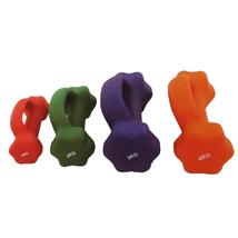 Kézisúlyzó fogantyúval 2x2 kg, neopren - SPARTAN
