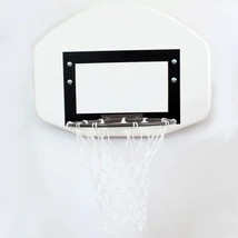 Kosárlabdapalánk, óvodai, 60 x 45 cm gyűrűvel, hálóval kompletten,bordásfalra S-SPORT - SportSarok