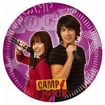 Camp Rock party tányér - SportSarok