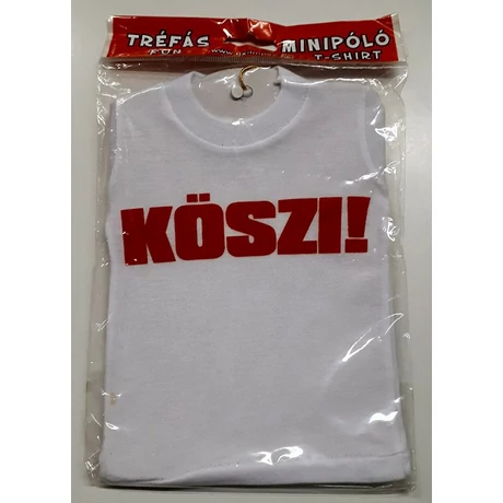 mini tréfás póló
