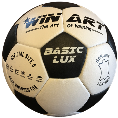 Bőr focilabda, 5-s méret WINART BASIC LUX - SportSarok