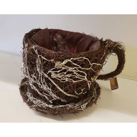 Dekor raffia kaspó 