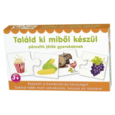 Párosító játék: Találd ki miből készül-Sportsarok