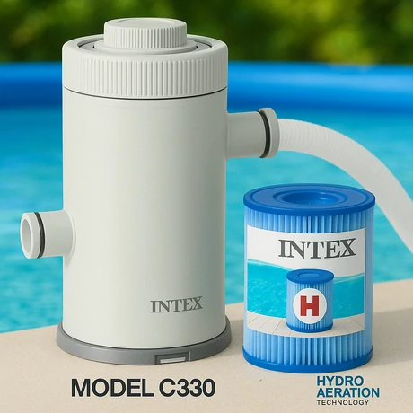 Vízforgató, papírszűrős - INTEX 26602 - SportSarok