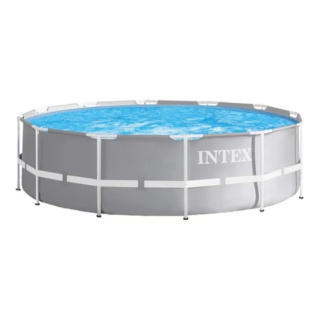 Vízforgatós medence szett, fémvázas 366x76 cm INTEX PRISM FRAME POOL 26712