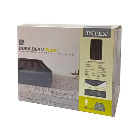 Vendégágy kompresszorral 191×99×42 cm INTEX 64122 - SportSarok